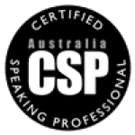 Received Psa Australia Certified Speaking Professional received PSA Australia - Certified Speaking Professional